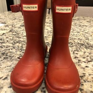 Hunter rain boots kids size 9